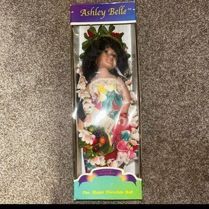 Ashley Belle Doll Porcelain Keepsakes Hand Made New In Box Collectible Ed W/COA